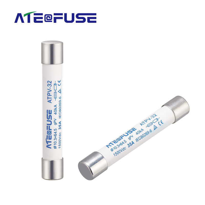 1500VDC 10x65mm Solar PV Fuse Link